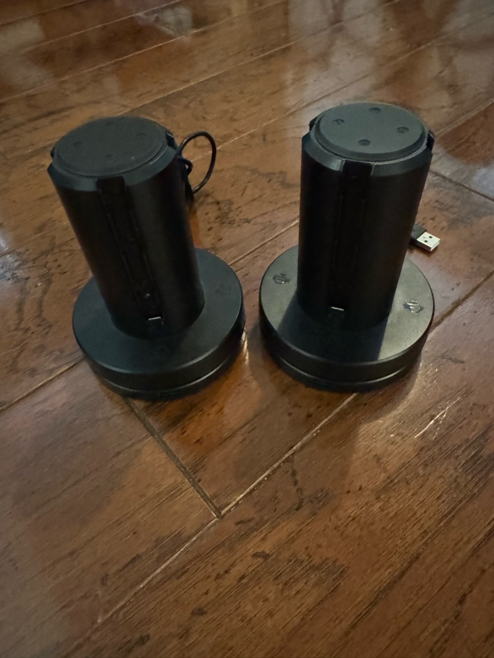 Pair of Black Rocketfish Joycon Charging Stands